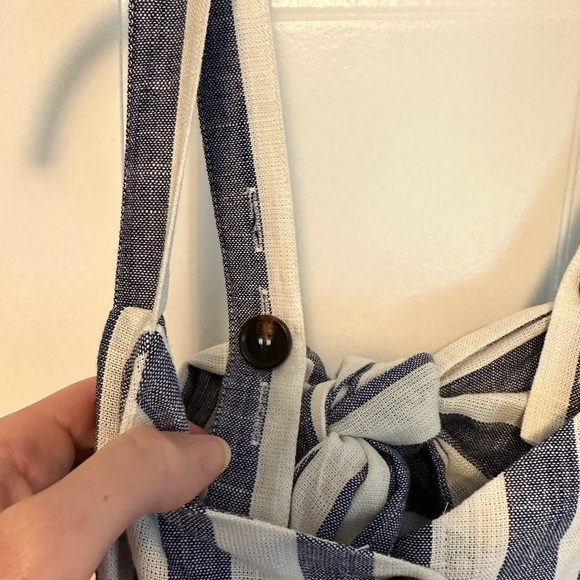 J.O.A Striped Jumpsuit - Picture 3 of 6